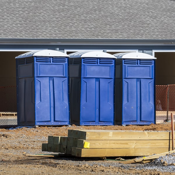 are there different sizes of portable restrooms available for rent in Cordova NC